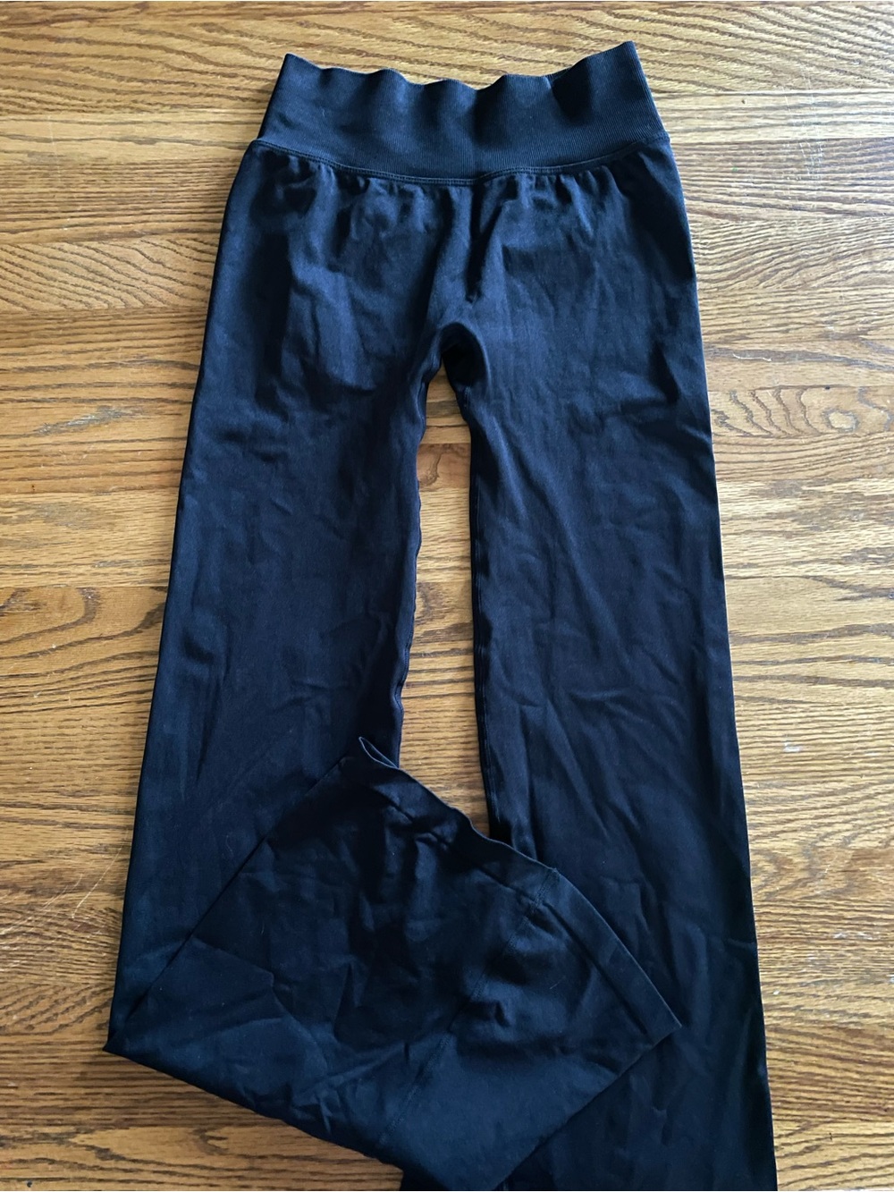 YoungLA flare black leggings